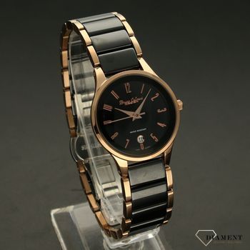 Zegarek damski Bruno Calvani BC922 różowe złoto i czarny (1).jpg
